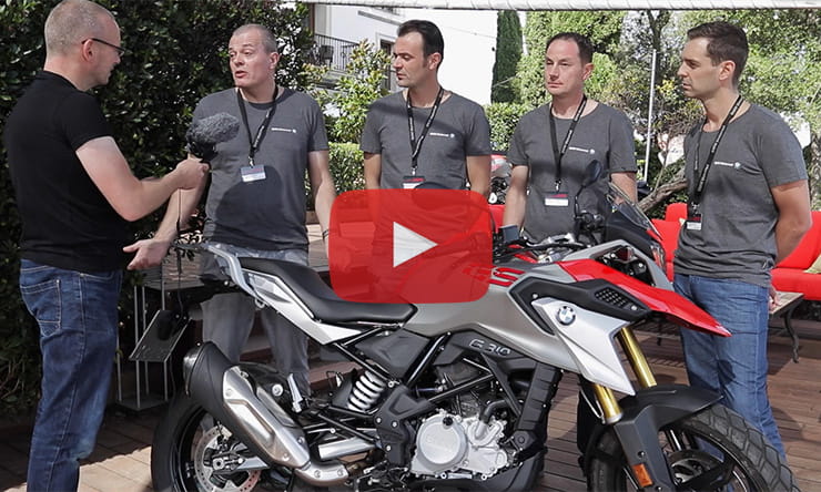 BikeSocial's BMW G310GS video interview with BMW engineers
